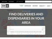 Desktop screenshot for kushmapper.com