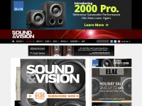 Desktop screenshot for soundandvision.com
