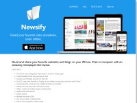 Desktop screenshot for newsify.co