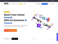 Desktop screenshot for dice-academy.com