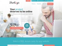 Desktop screenshot for startlogic.com