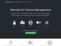 Desktop screenshot for remoteiot.com