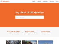 Desktop screenshot for boligportal.dk