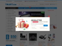 Desktop screenshot for tmart.com