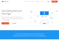 Desktop screenshot for samcart.com