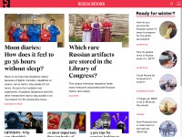 Desktop screenshot for rbth.com