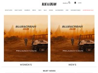 Desktop screenshot for blueandcream.com