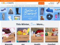 Desktop screenshot for dollardays.com