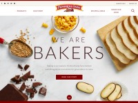 Desktop screenshot for pepperidgefarm.com