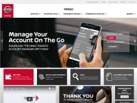 Desktop screenshot for nissanfinance.com