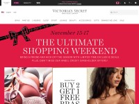 Desktop screenshot for victoriassecret.com