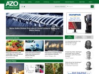 Desktop screenshot for azocleantech.com