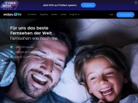 Desktop screenshot for waipu.tv