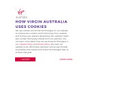 Desktop screenshot for virginaustralia.com
