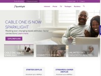 Desktop screenshot for sparklight.com