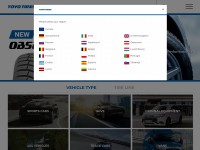 Desktop screenshot for toyotires.com