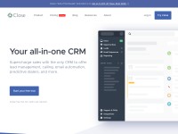 Desktop screenshot for close.io