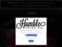 Desktop screenshot for humblejuiceco.com
