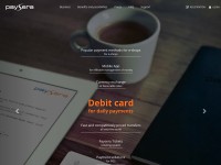 Desktop screenshot for paysera.com
