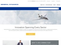 Desktop screenshot for gendyn.com