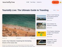 Desktop screenshot for touristify.live