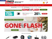 Desktop screenshot for parts-express.com