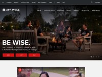 Desktop screenshot for uvawise.edu