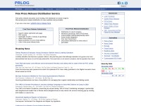 Desktop screenshot for prlog.org