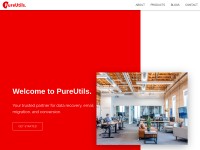Desktop screenshot for pureutils.com