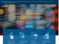 Desktop screenshot for broadridge.com