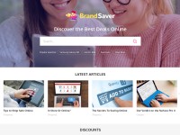 Desktop screenshot for brandsaver.net