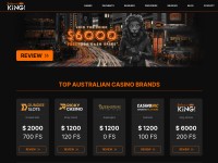 Desktop screenshot for king-johnnie-casino.net