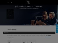 Desktop screenshot for mercedes-benz.de