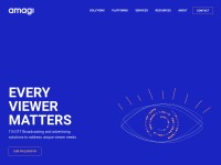 Desktop screenshot for amagi.com