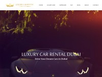 Desktop screenshot for luxurycarrentaldubai.ae
