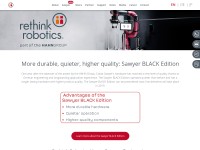 Desktop screenshot for rethinkrobotics.com