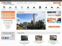 Desktop screenshot for auctelia.com