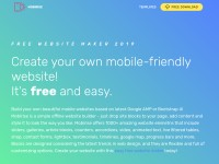 Desktop screenshot for mobirise.ws