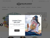 Desktop screenshot for malibushirts.com