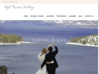 Desktop screenshot for highmountainweddings.com