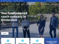 Desktop screenshot for coach-hire-amsterdam.nl