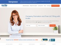 Desktop screenshot for incfile.com