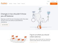Desktop screenshot for avalara.com