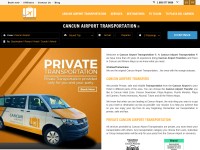 Desktop screenshot for cancunairporttransportations.com