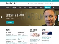 Desktop screenshot for marcumllp.com