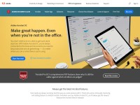 Desktop screenshot for acrobat.com