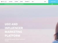 Desktop screenshot for pixlee.com