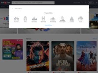 Desktop screenshot for bookmyshow.com