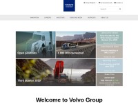Desktop screenshot for volvogroup.com