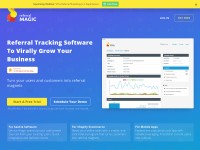 Desktop screenshot for referralmagic.co
